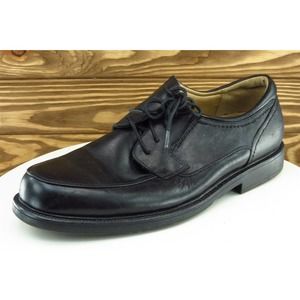 Bass & Co Shoes Sz 10‎ M Black Derby Oxfords Leather Men Norwood